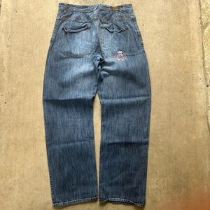 Sean John Blue Relaxed Jeans Timeless Comfort